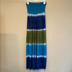 Lucky Brand tie dye cover up multi colored XS-S